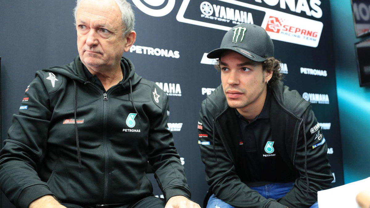 Franco Morbidelli, Roman Forcada, Petronas Yamaha,