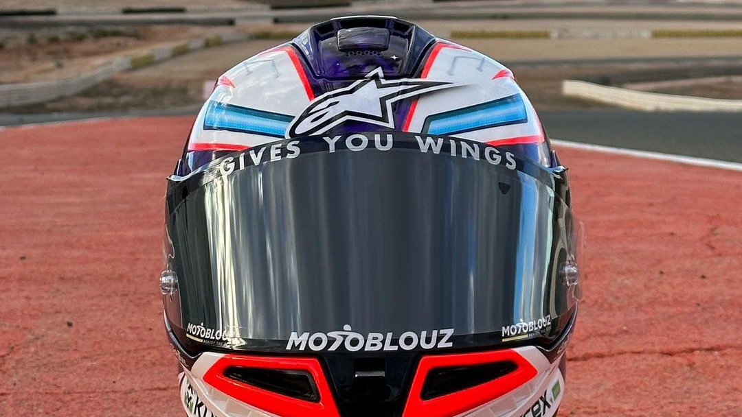 Jorge Martin Alpinestars Helmet (Front Side)