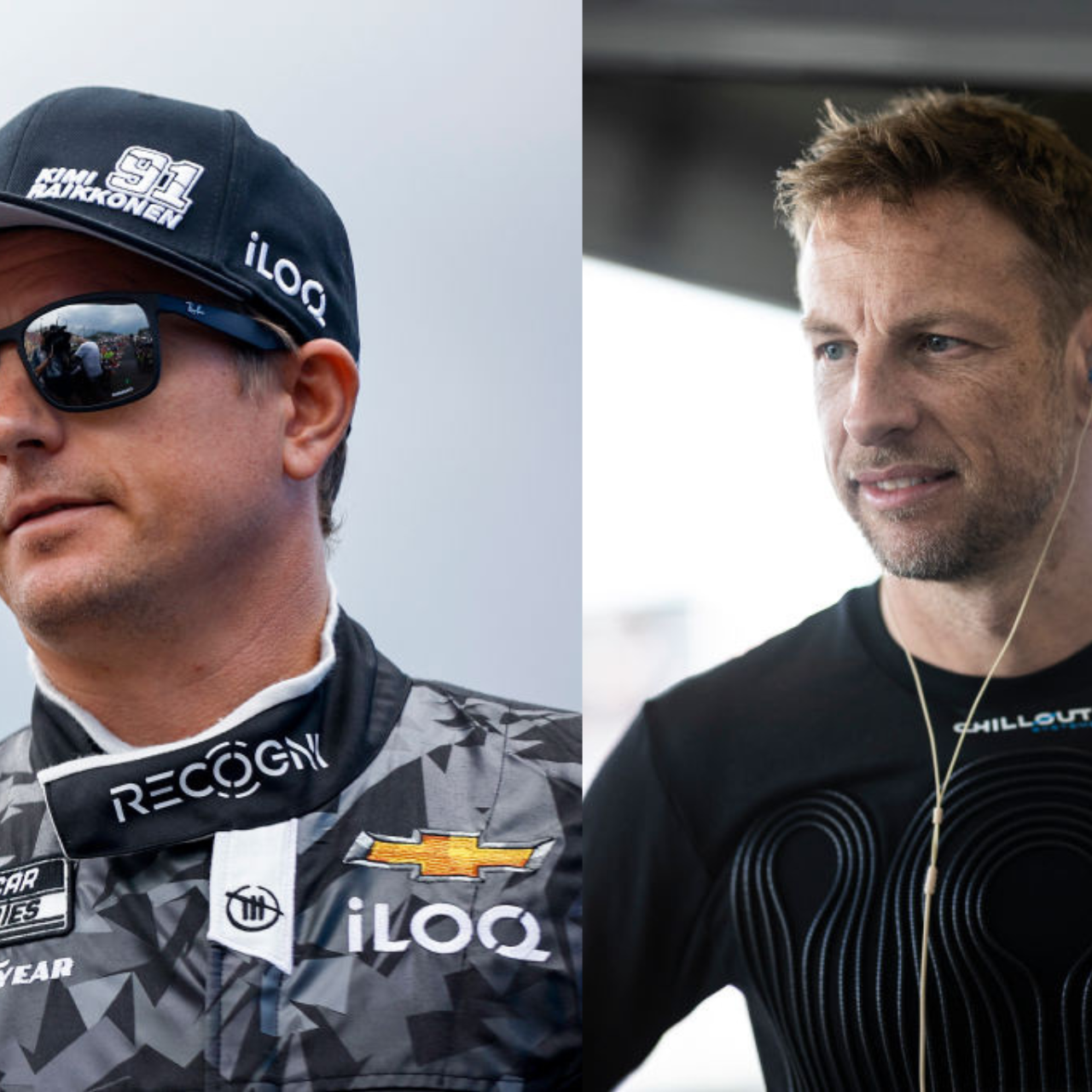 Kimi Raikkonen, Jenson Button