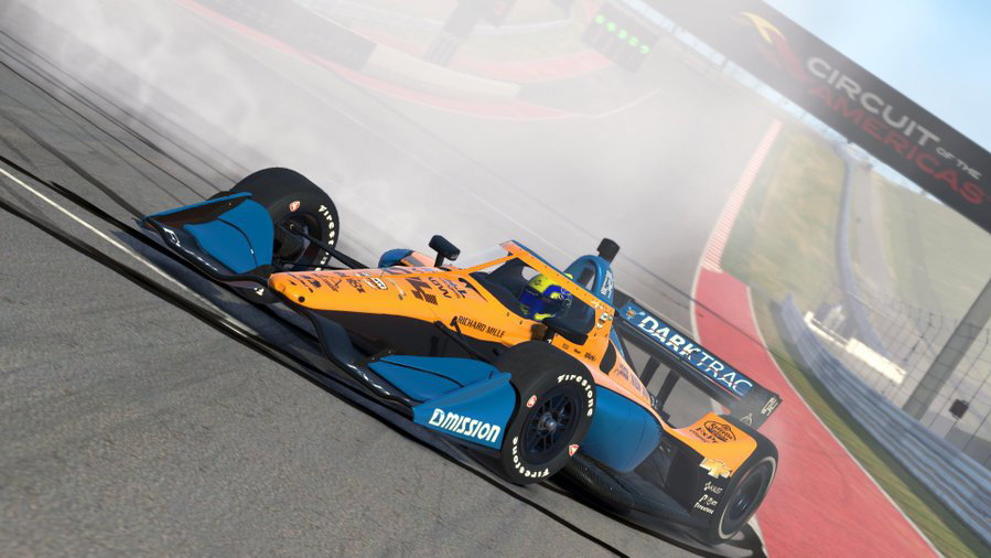 Norris menang setelah putaran debut IndyCar Esports
