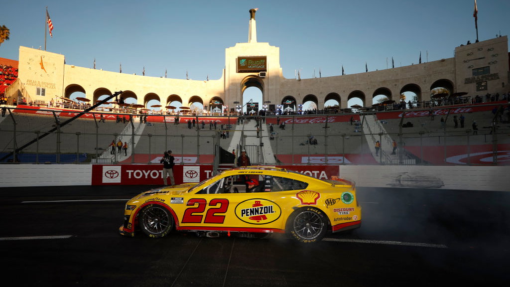 Joey Logano, Team Penske, Clash at Coliseum