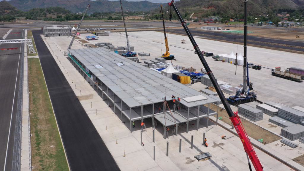 Jelang WorldSBK Indonesia, Pembangunan Sirkuit Mandalika Digenjot