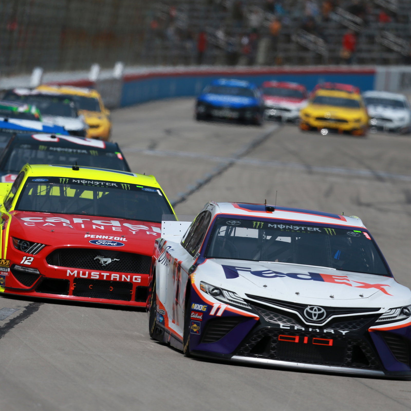 Trucks: Hornaday wins at TMS.