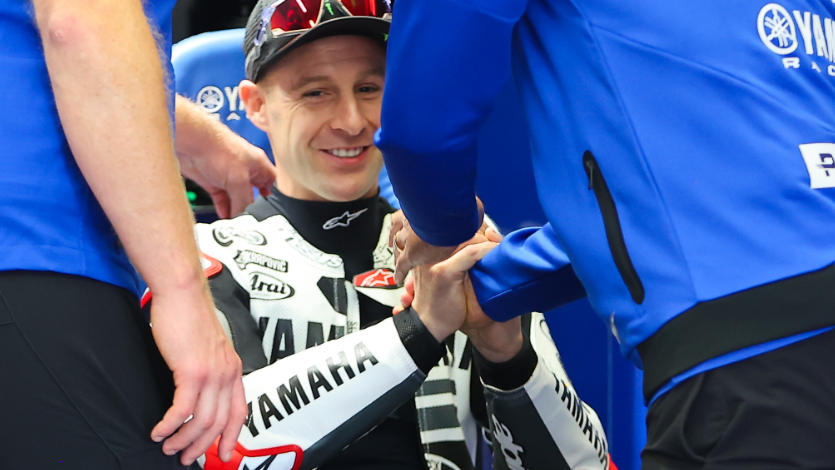 GALLERY: Jonathan Rea on a Yamaha, Andrea Iannone on a Ducati, Axel Bassani at Kawasaki...