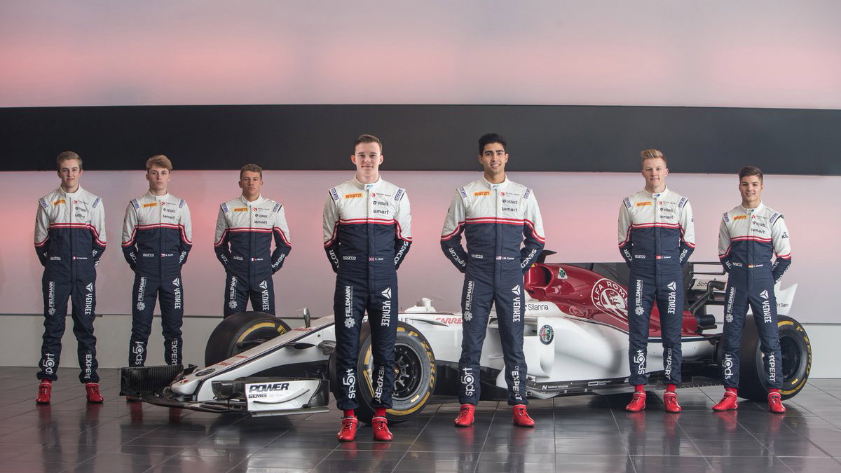 Sauber Junior Team by Charouz, F2,