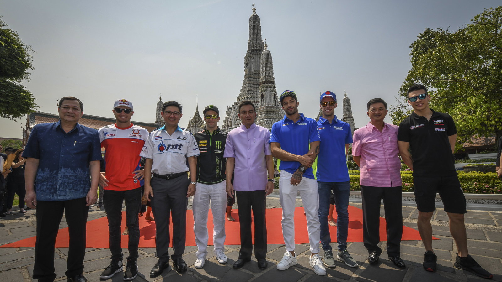 MotoGP riders, Thailand,