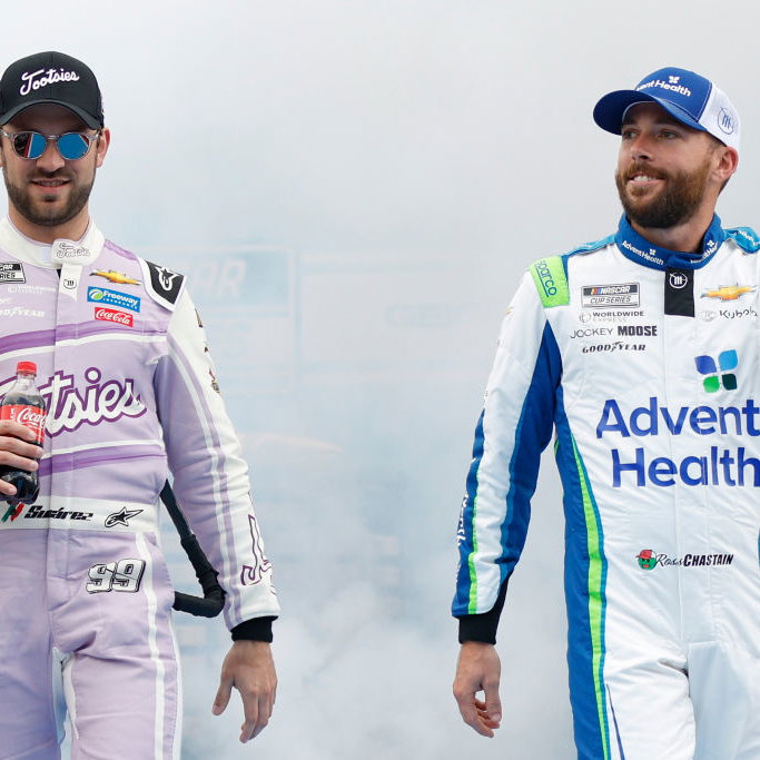 Daniel Suarez, Ross Chastain, Trackhouse Racing