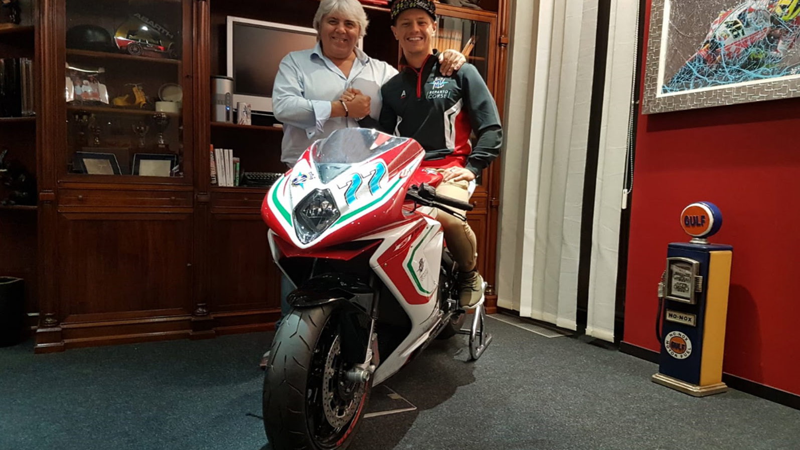 Dominique Aegerter, MV Agusta Forward Racing, 
