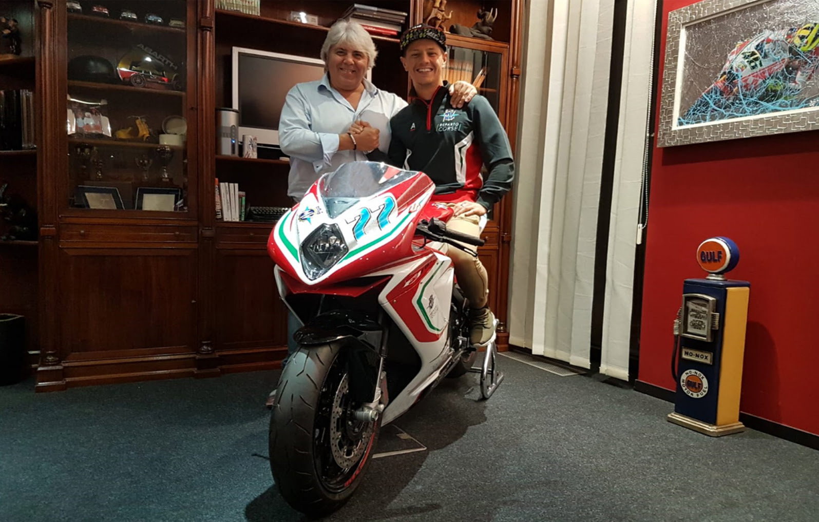 Dominique Aegerter, MV Agusta Forward Racing, 