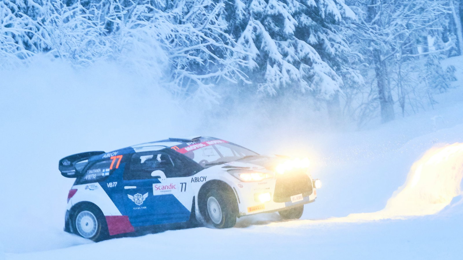 Valtteri Bottas, Arctic Lapland Rally,