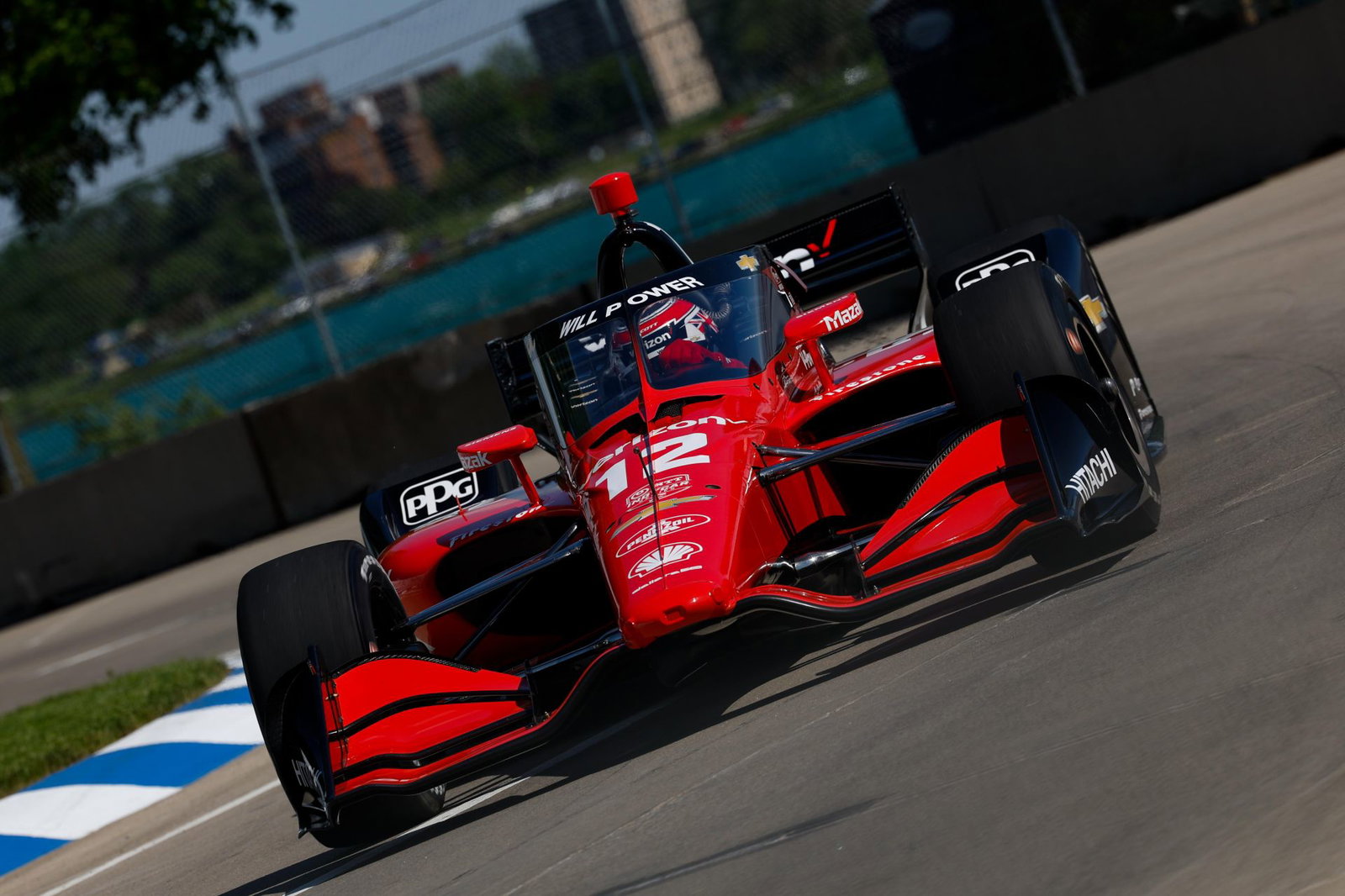 Newgarden Puts Chevrolet and Penske on Pole at Belle Isle