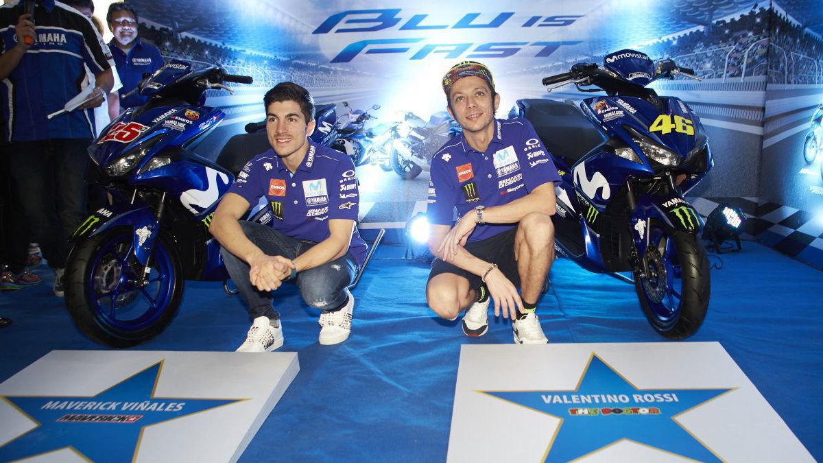Valentino Rossi, Maverick Vinales, Movistar Yamaha,
