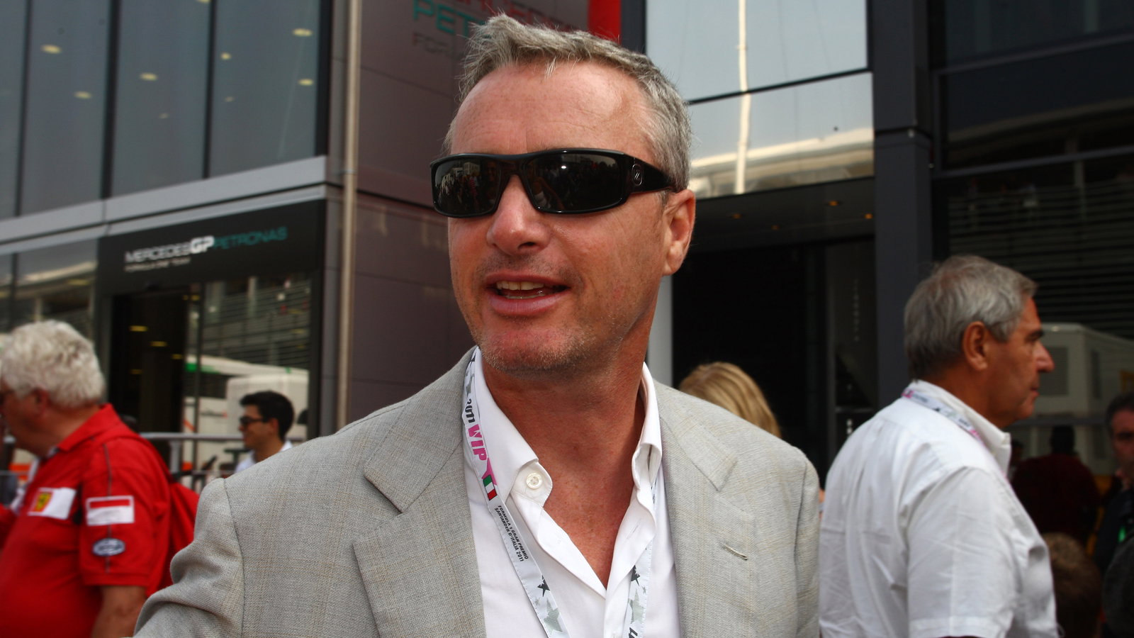 11.09.2011- Eddie Irvine (GBR), Ex F1 driver