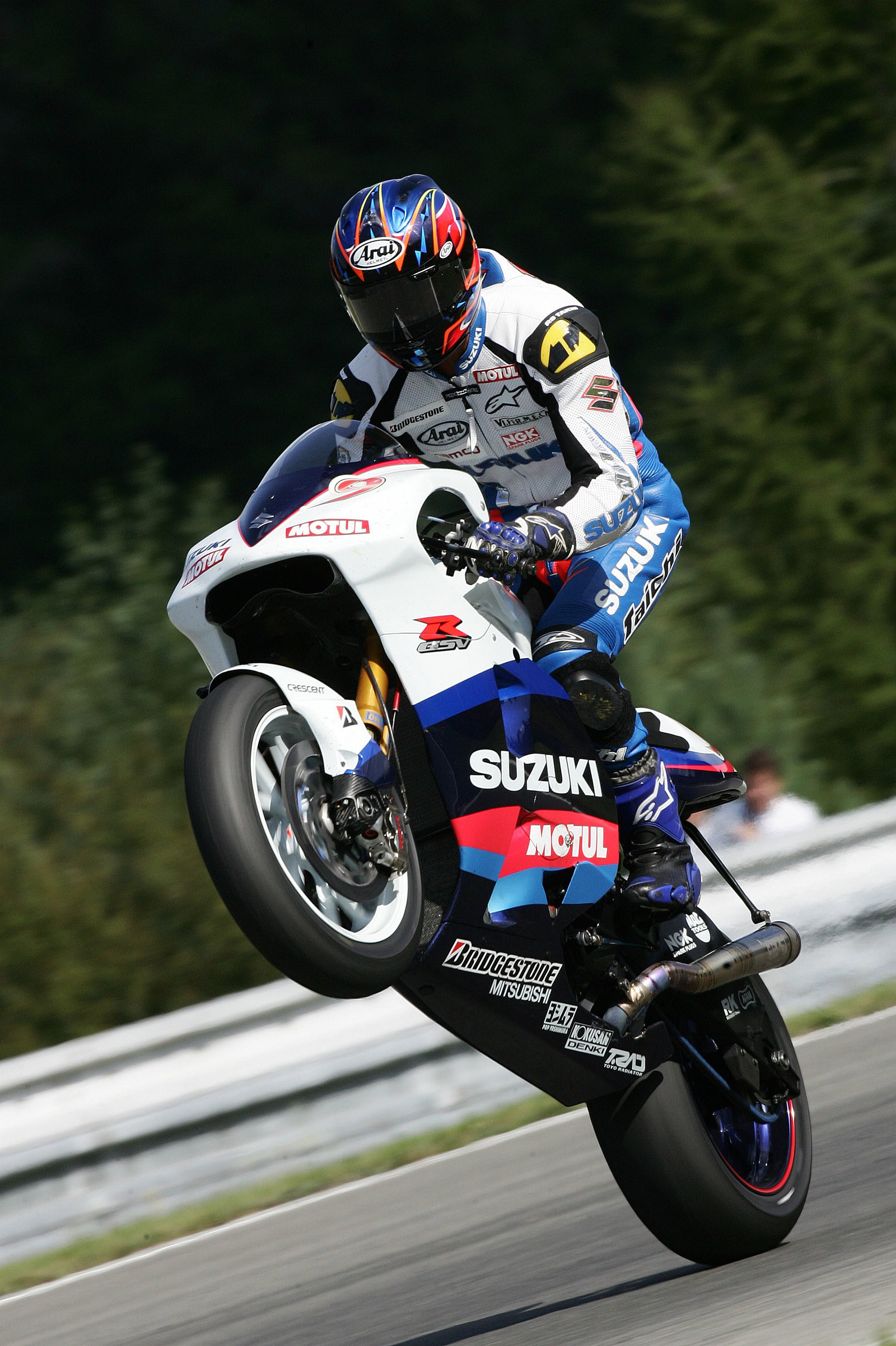 Aoki, Czech MotoGP, 2005