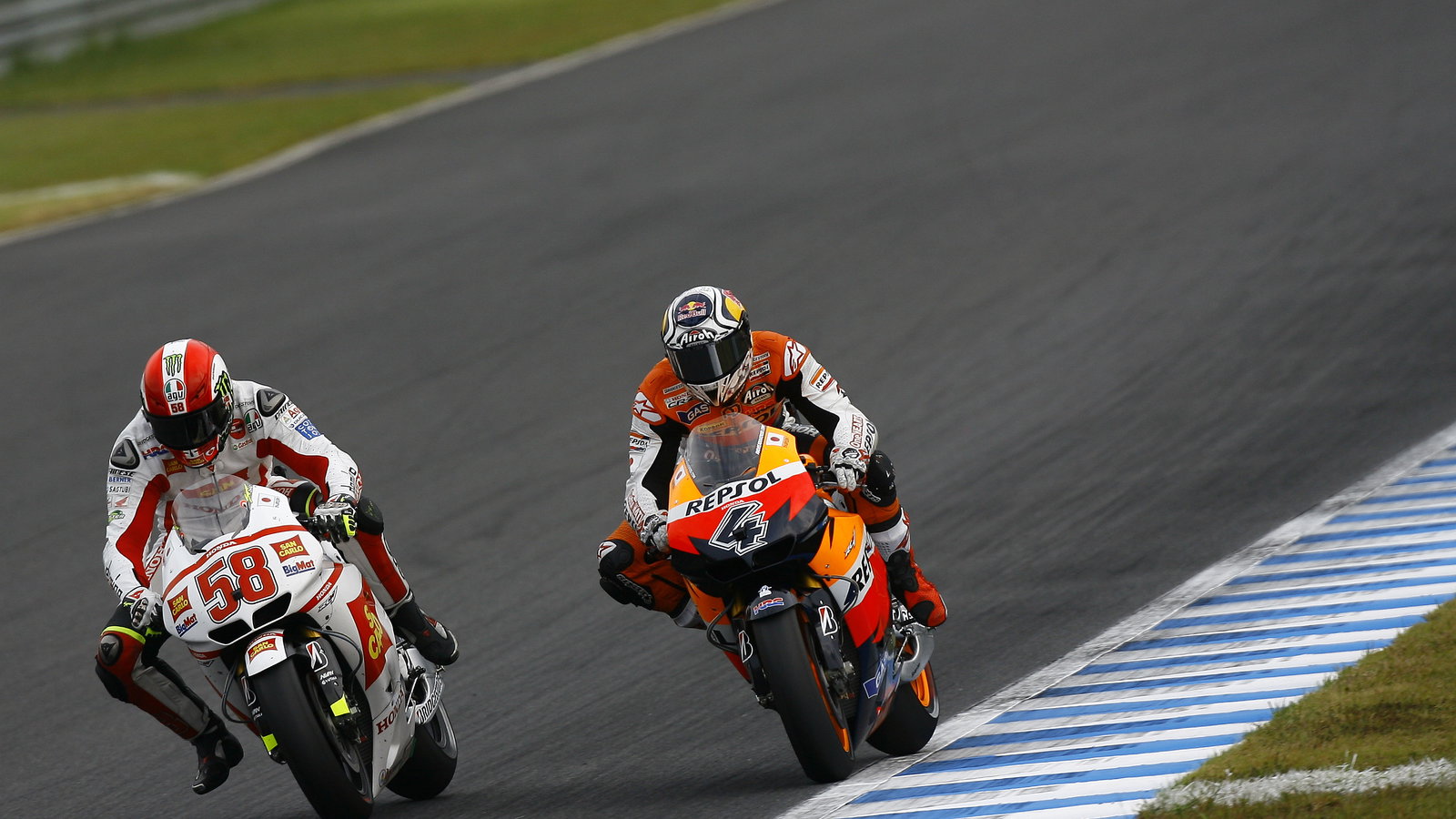 Simoncelli and Dovizioso, Japan MotoGP 2011