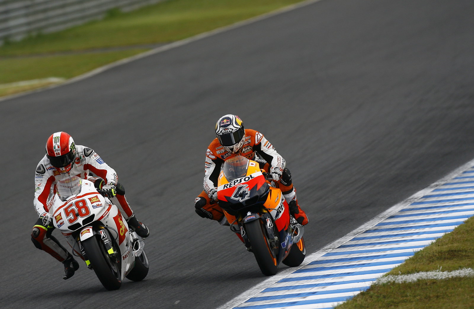 Simoncelli and Dovizioso, Japan MotoGP 2011