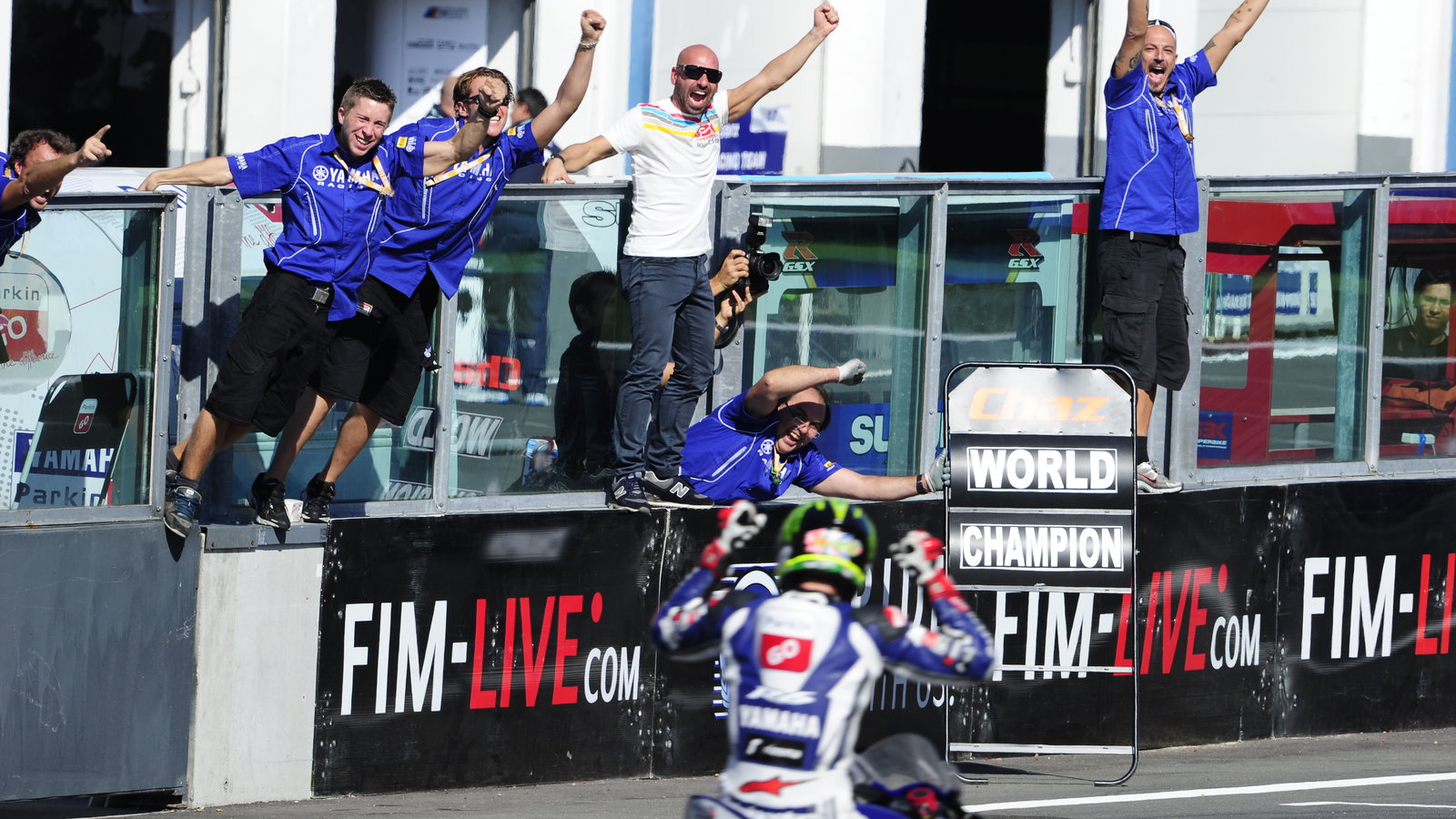 Davies, 2011 World Supersport Champion, French WSS Race 2011