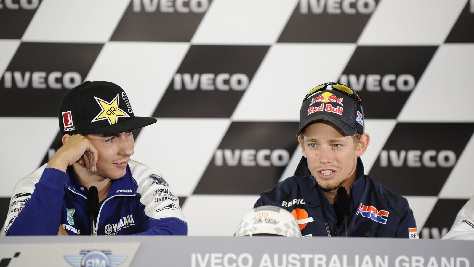 Lorenzo and Stoner, Australian MotoGP 2011
