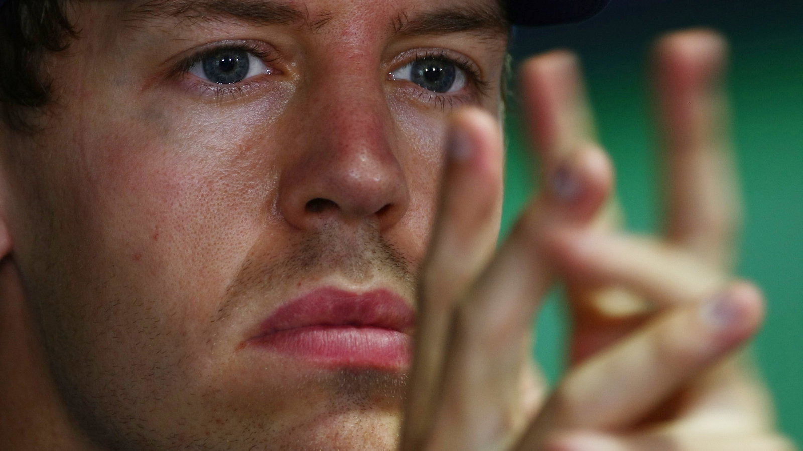 15.10.2011- Qualifying, Press conference, Sebastian Vettel (GER), Red Bull Racing, RB7