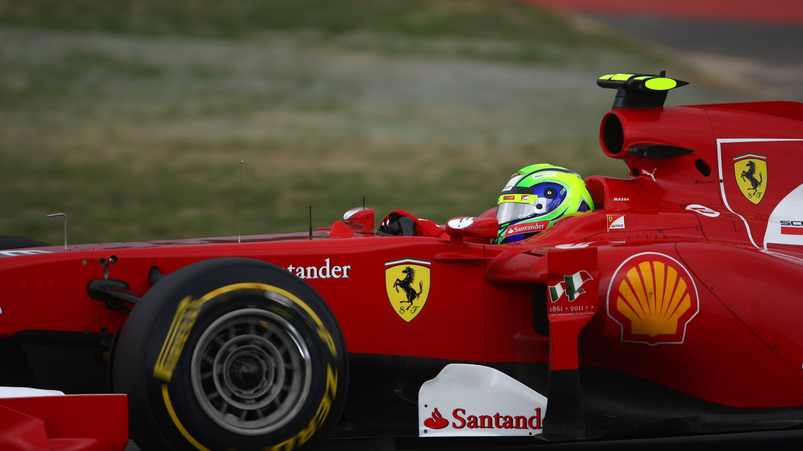 16.10.2011- Race, Felipe Massa (BRA), Scuderia Ferrari, F-150 Italia