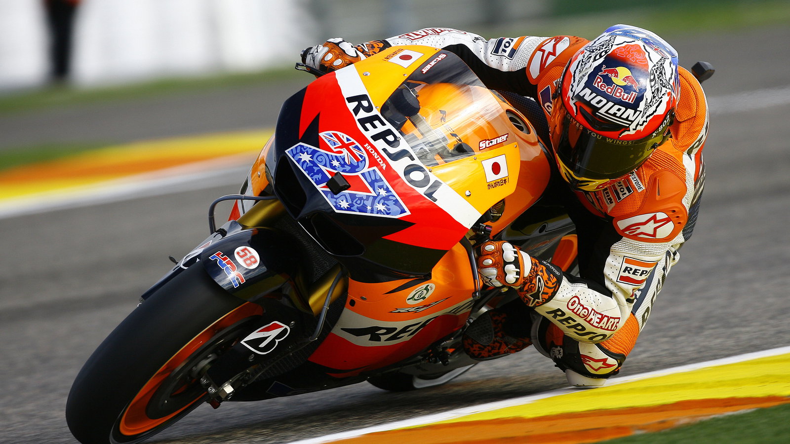 Stoner, Valencia MotoGP 2011