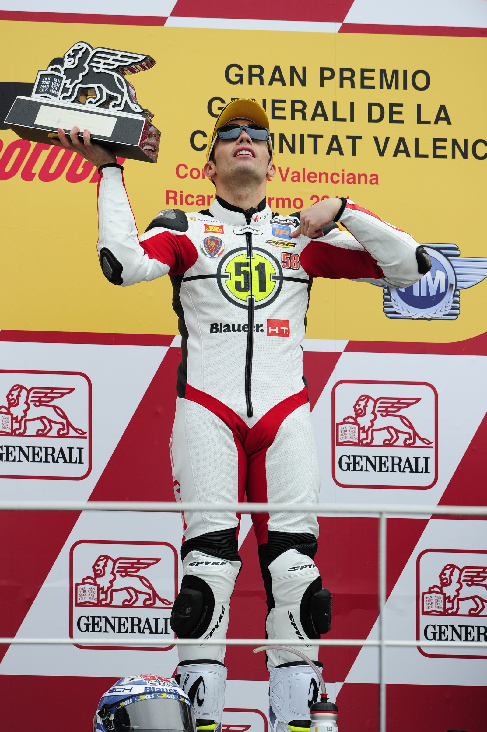 Pirro, Valencia Moto2 Race 2011