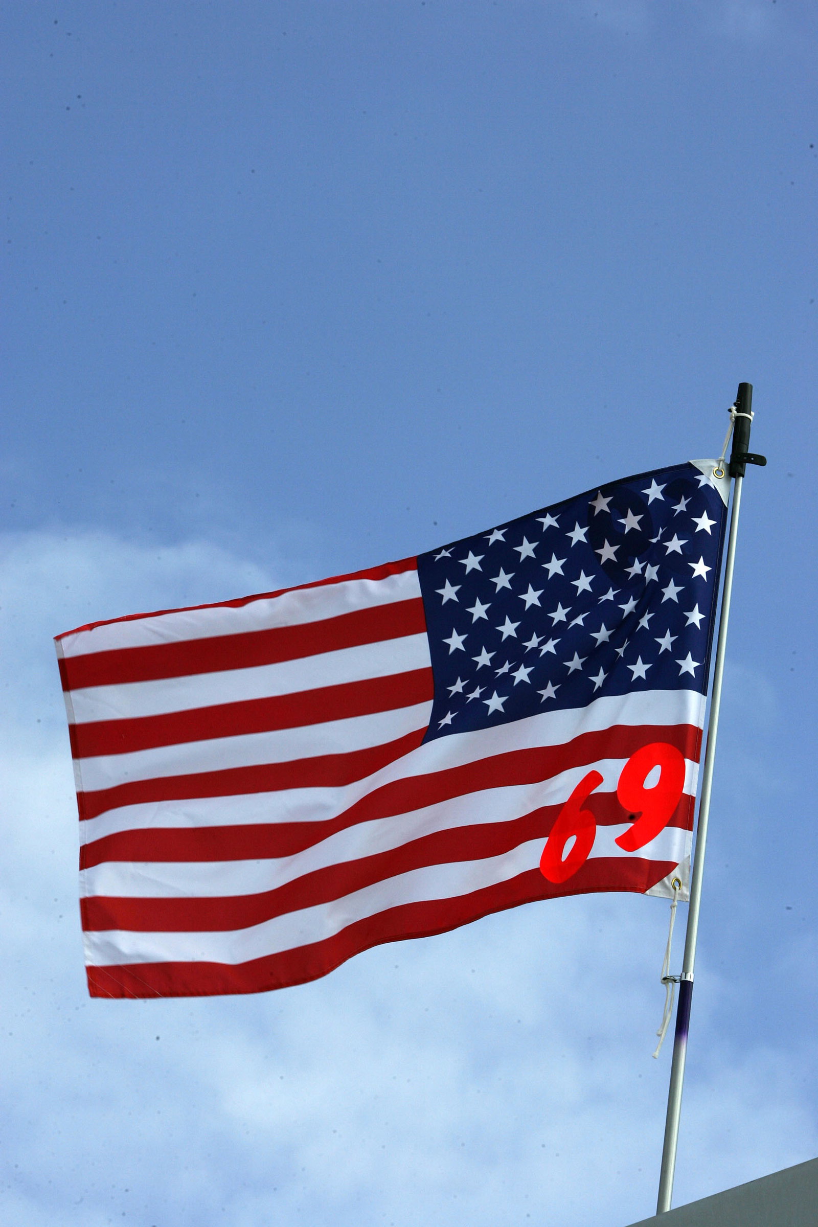 Hayden`s #69 on Stars and Stripes