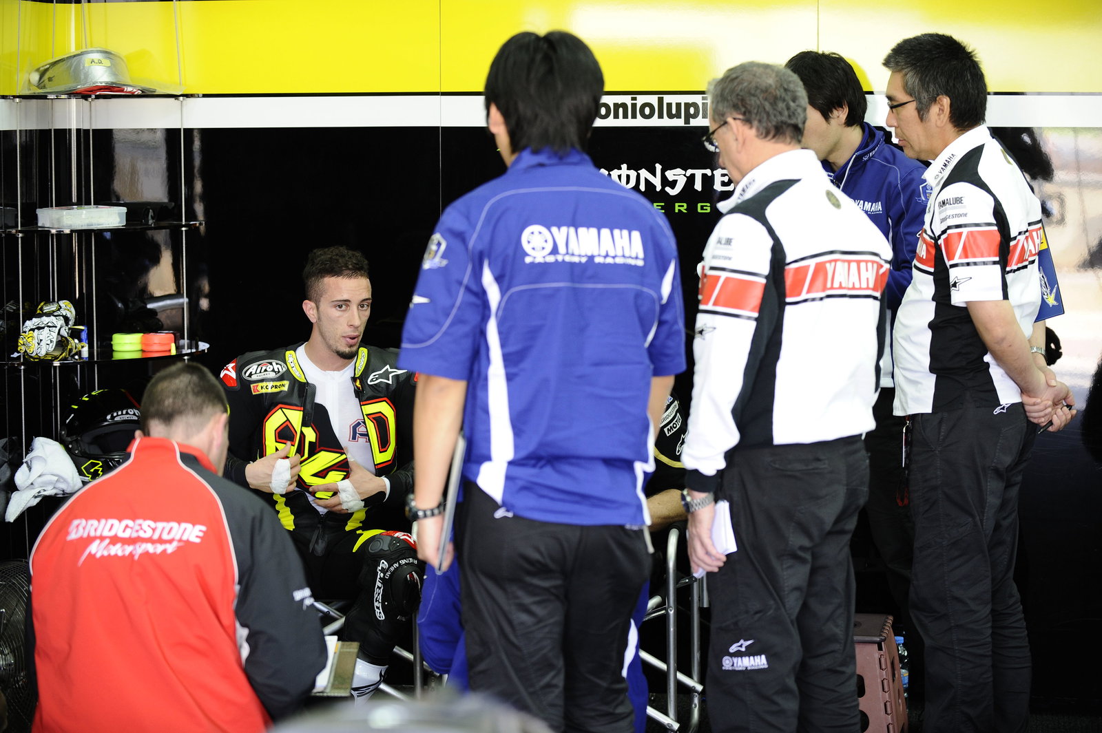 Dovizioso, Valencia MotoGP Test, November 2011