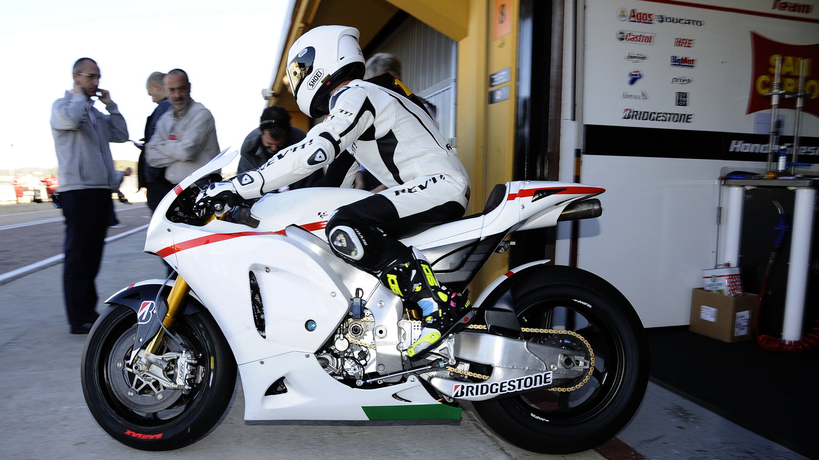 Bautista, Valencia MotoGP Test, November 2011
