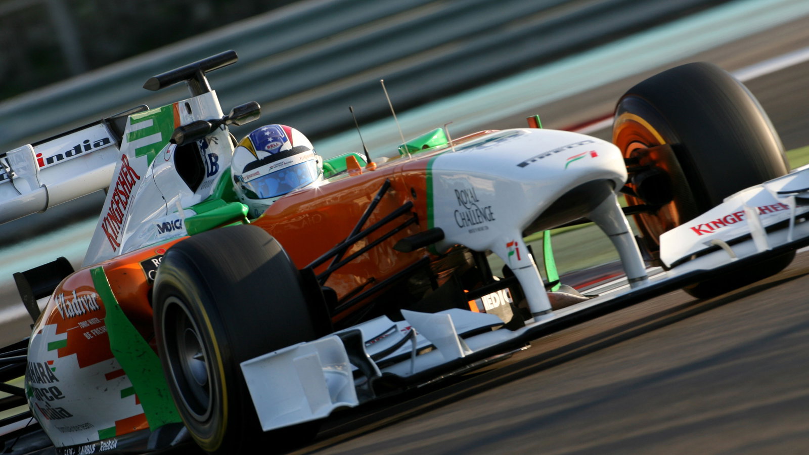 16.11.2011 Abu Dhabi, UEA,Johnny Cecotto (VEN), Force India Racing Team - Formula 1 Testing Rookie