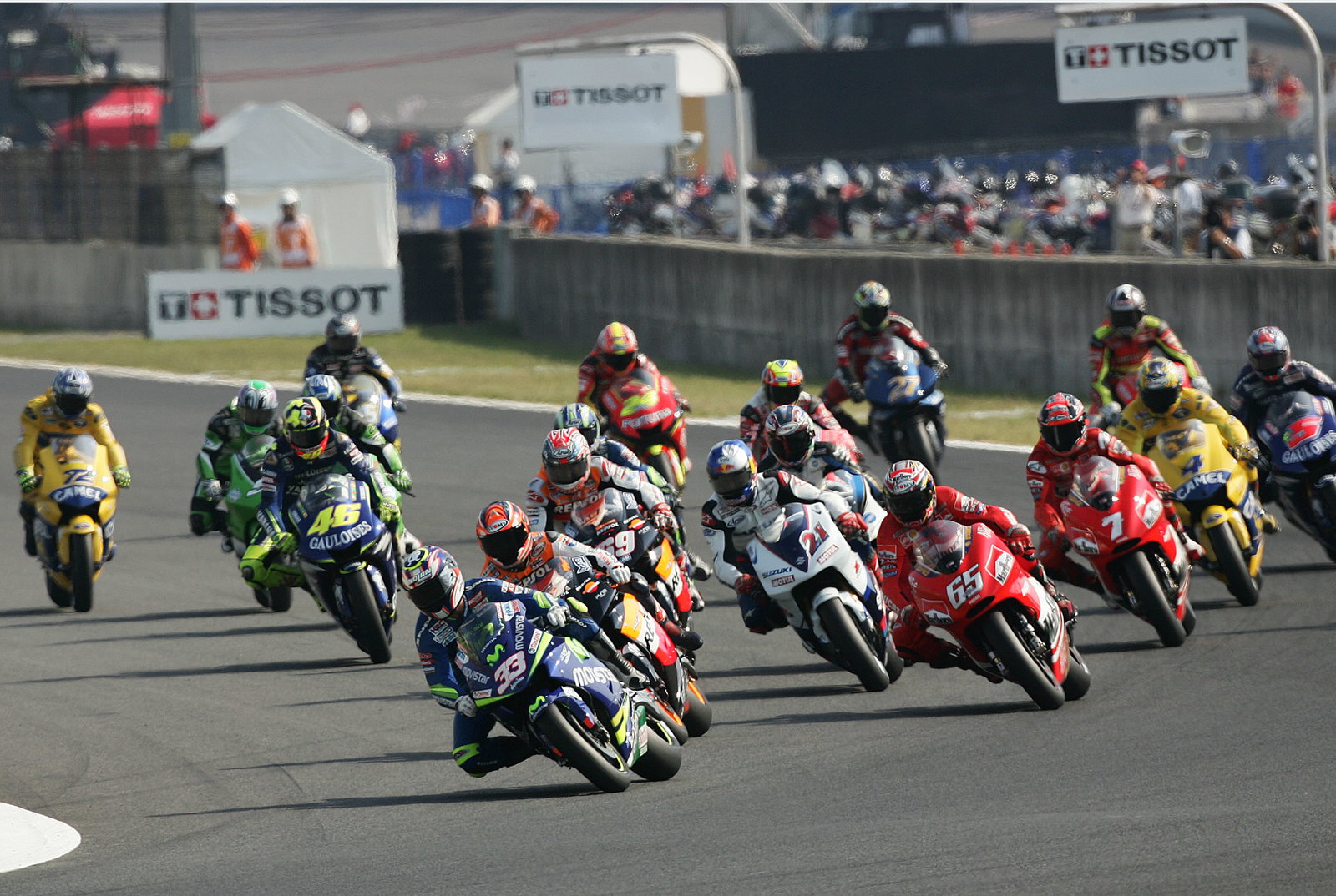 Start, Japanese MotoGP 2005
