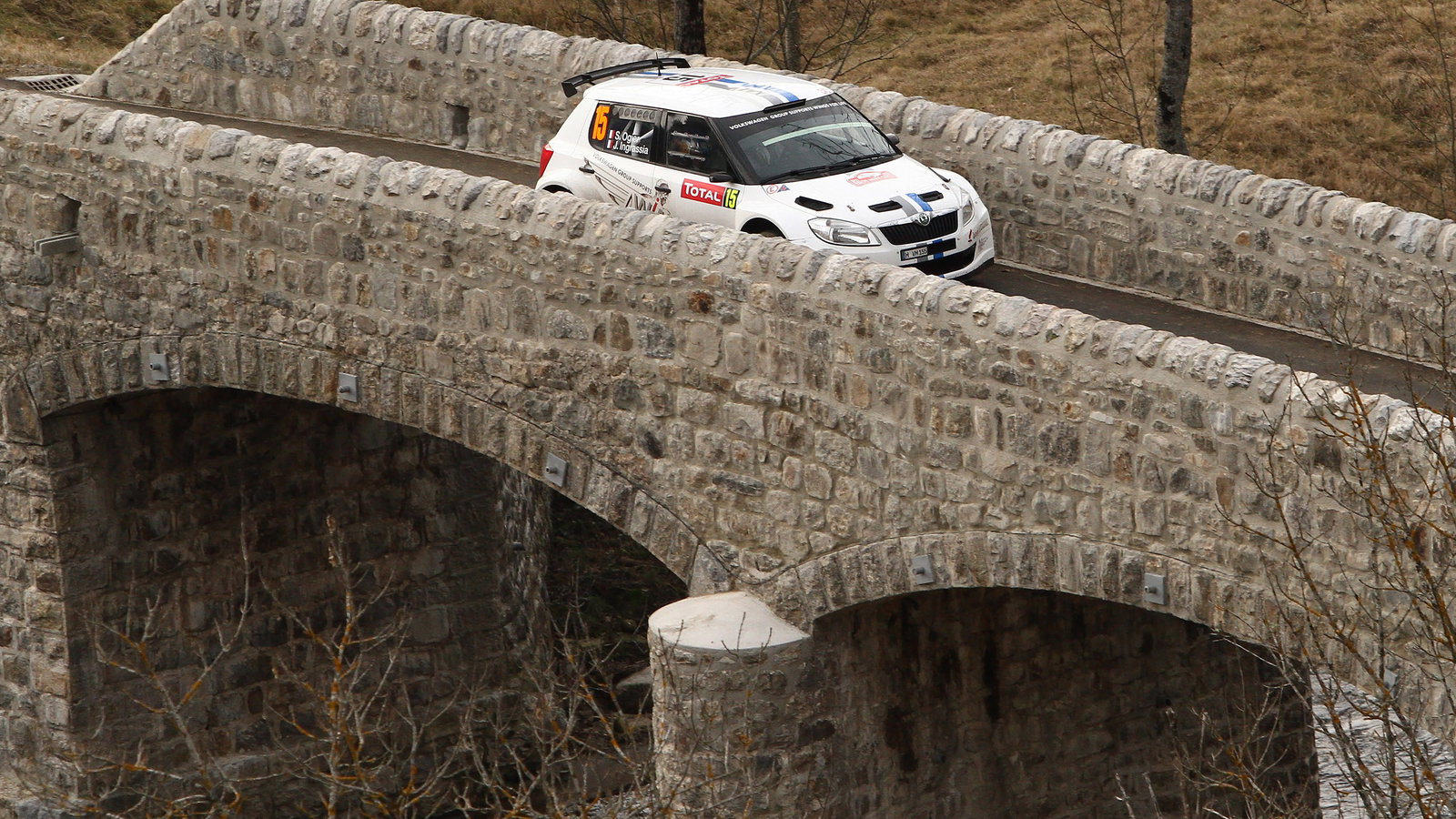 Sebastien Ogier (FRA) Julien Ingrassia (FRA) Skoda Fabia S2000, Volkswagen Motorsport