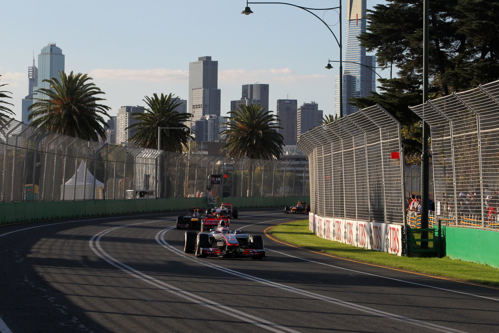 Jenson Button (GBR) McLaren Mercedes