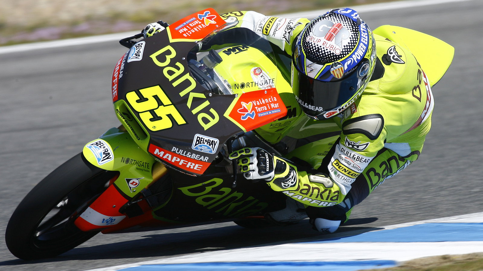 Faubel, Jerez Moto2/3 tests, March 2012