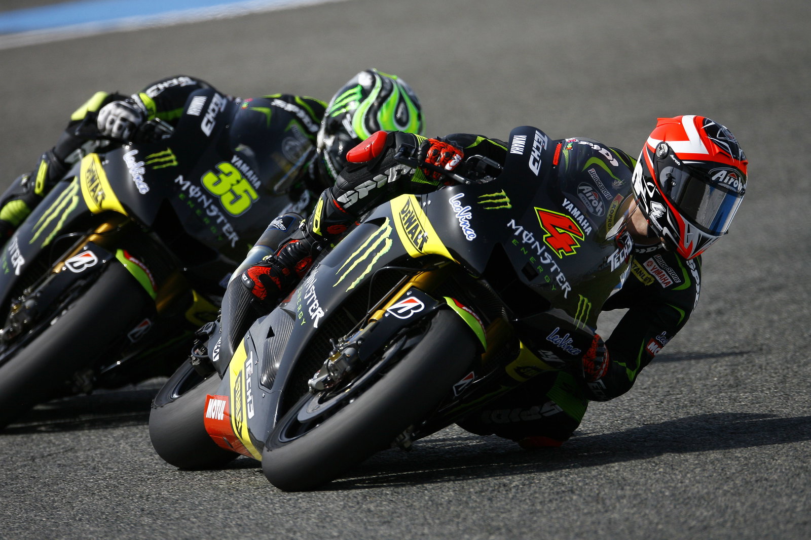 Dovizioso and Crutchlow, Jerez MotoGP tests, March 2012