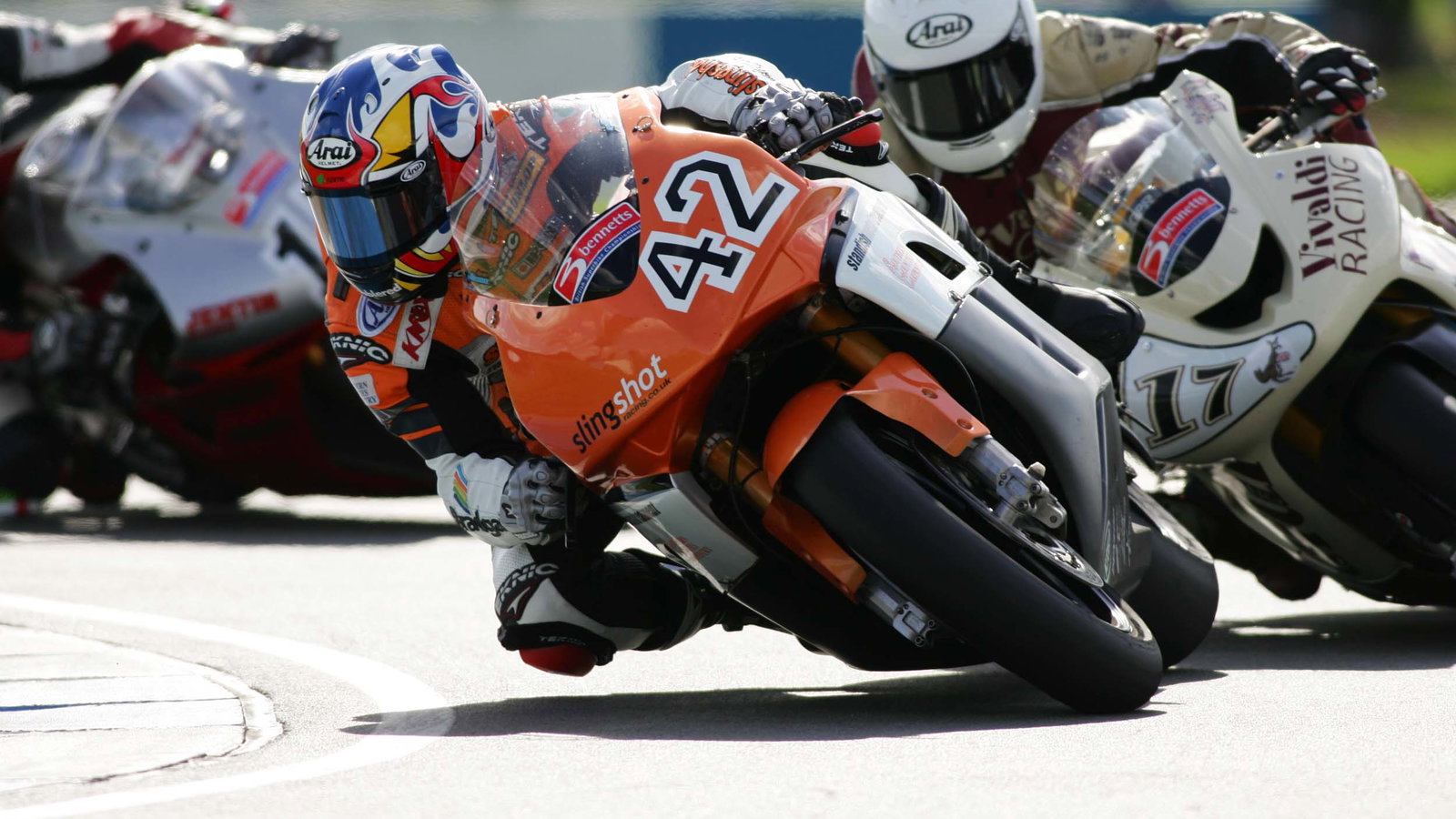 British Superbikes Donington Park 25/09/05. Dean Ellison, Slingshot Racing.