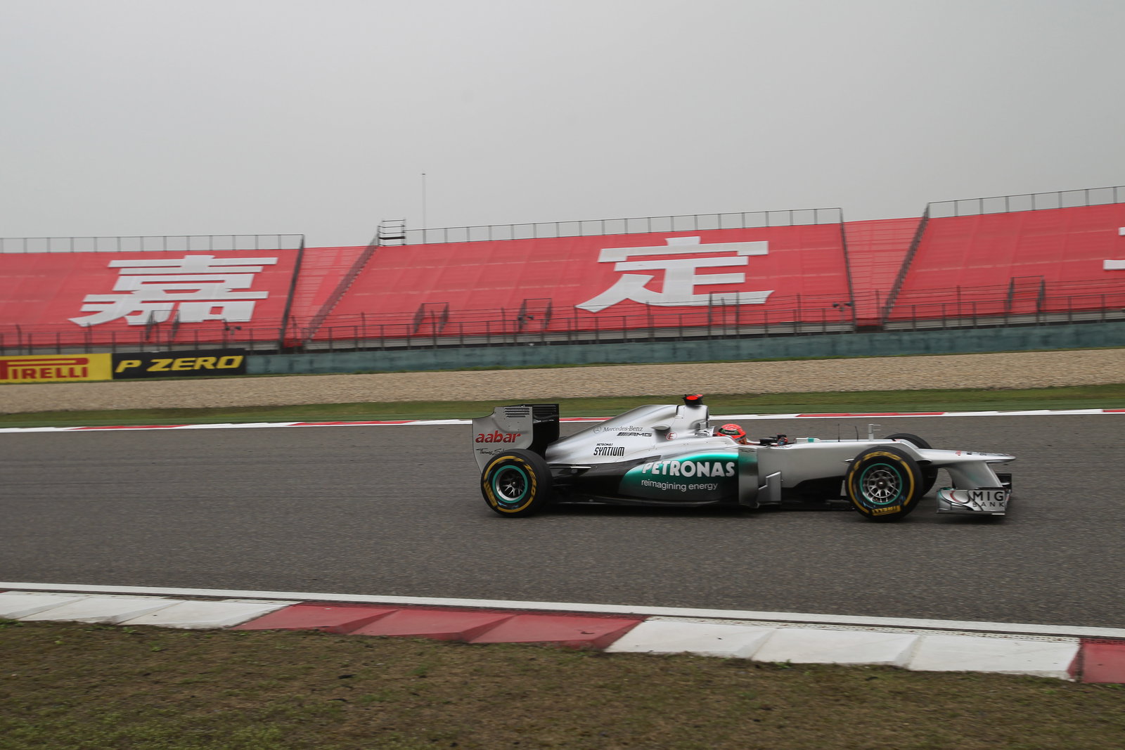 14.02.2012 - Free practice 3, Michael Schumacher (GER) Mercedes AMG F1 W03