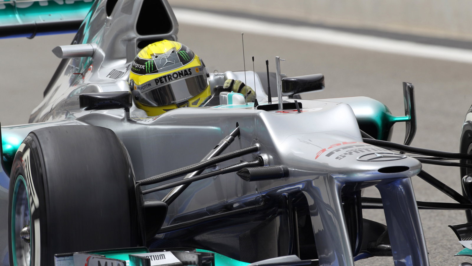 20.04.2012- Free Practice 1, Nico Rosberg (GER) Mercedes AMG F1 W03