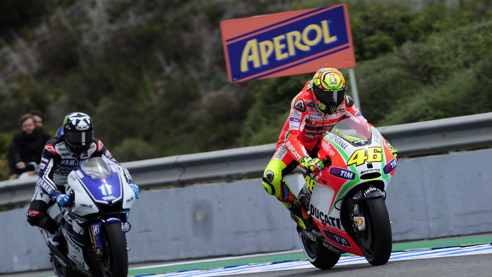 Rossi, Spanish MotoGP Race 2012