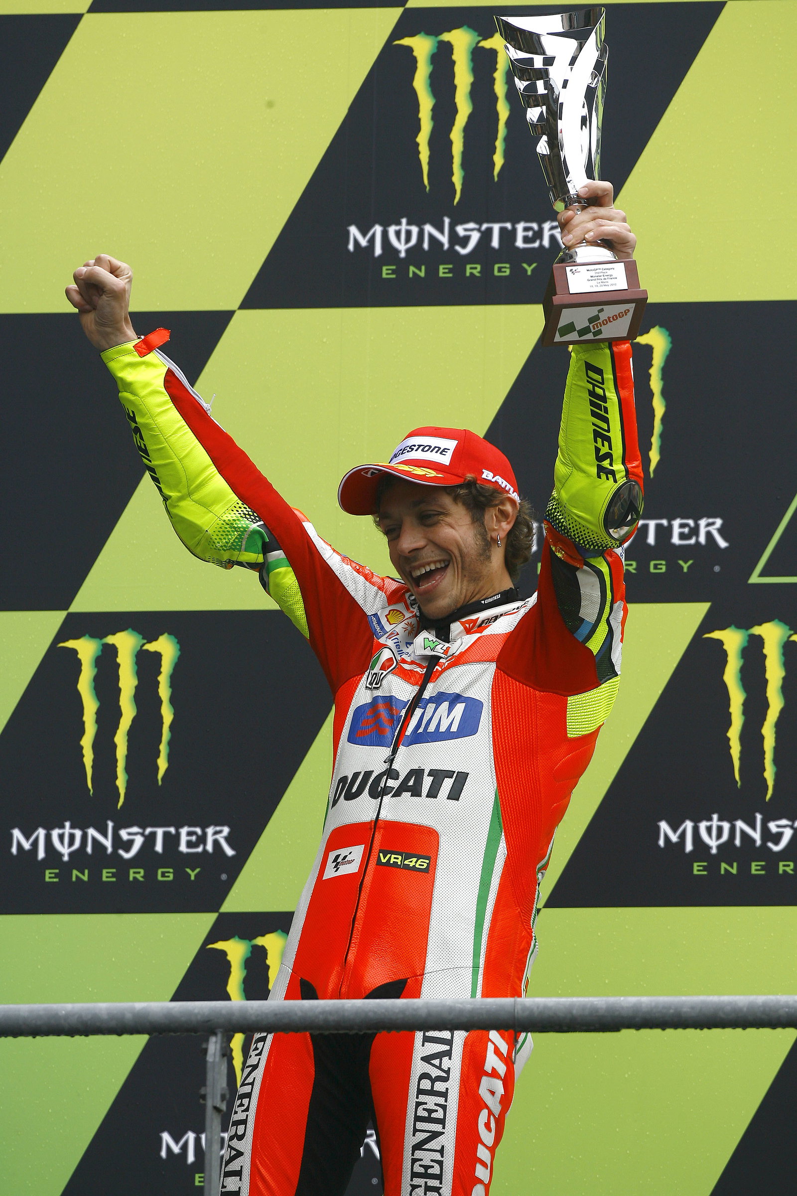 Rossi French MotoGP 2012