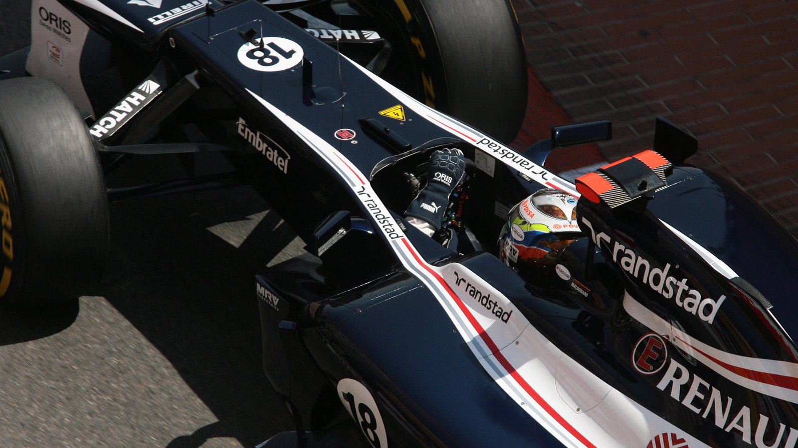 26.05.2012- Free Practice 3, Pastor Maldonado (VEN) Williams F1 Team FW34