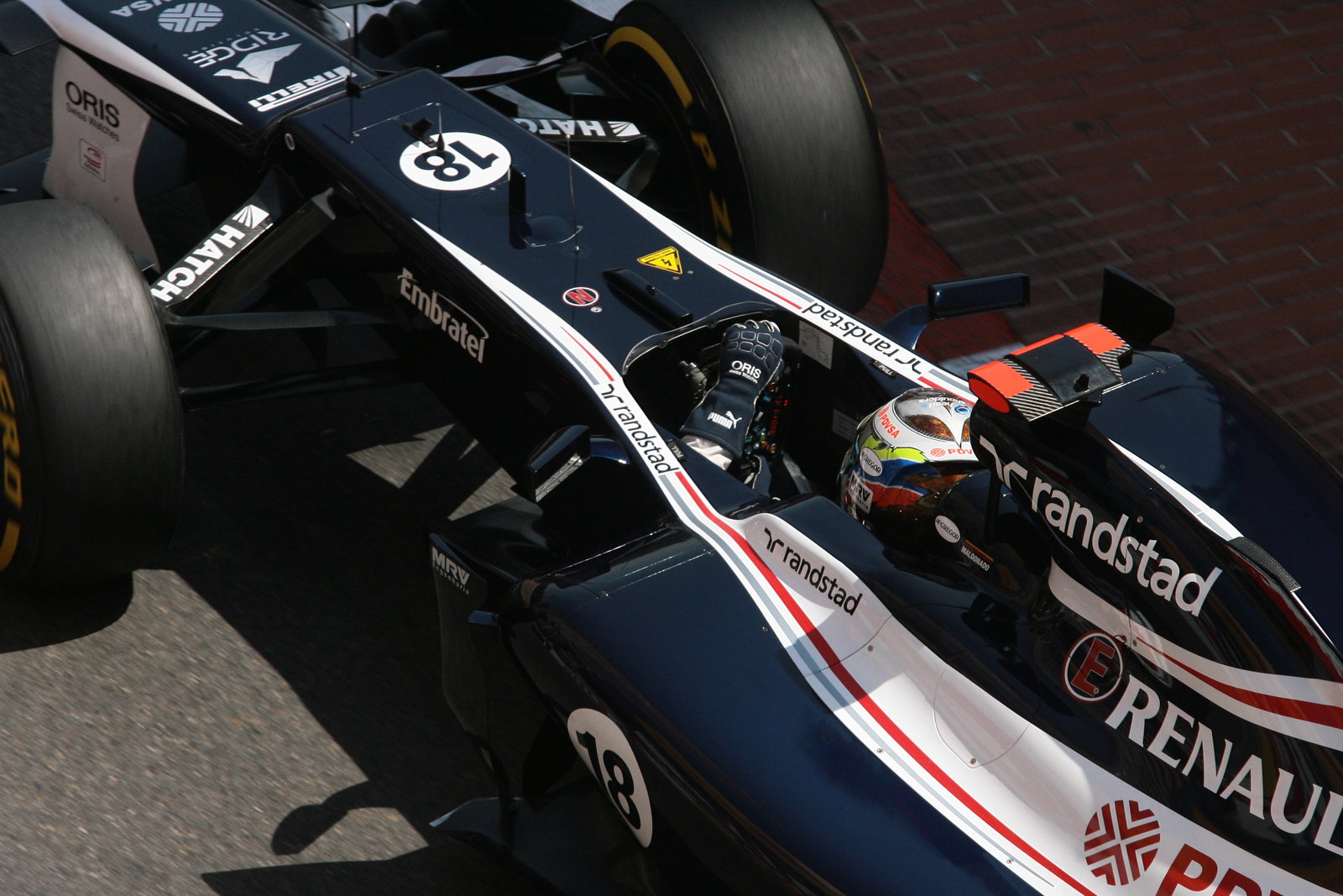 26.05.2012- Free Practice 3, Pastor Maldonado (VEN) Williams F1 Team FW34