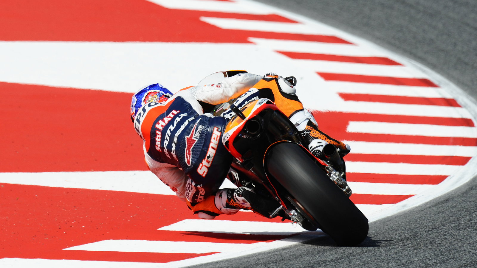 Stoner slides, Catalunya MotoGP 2012