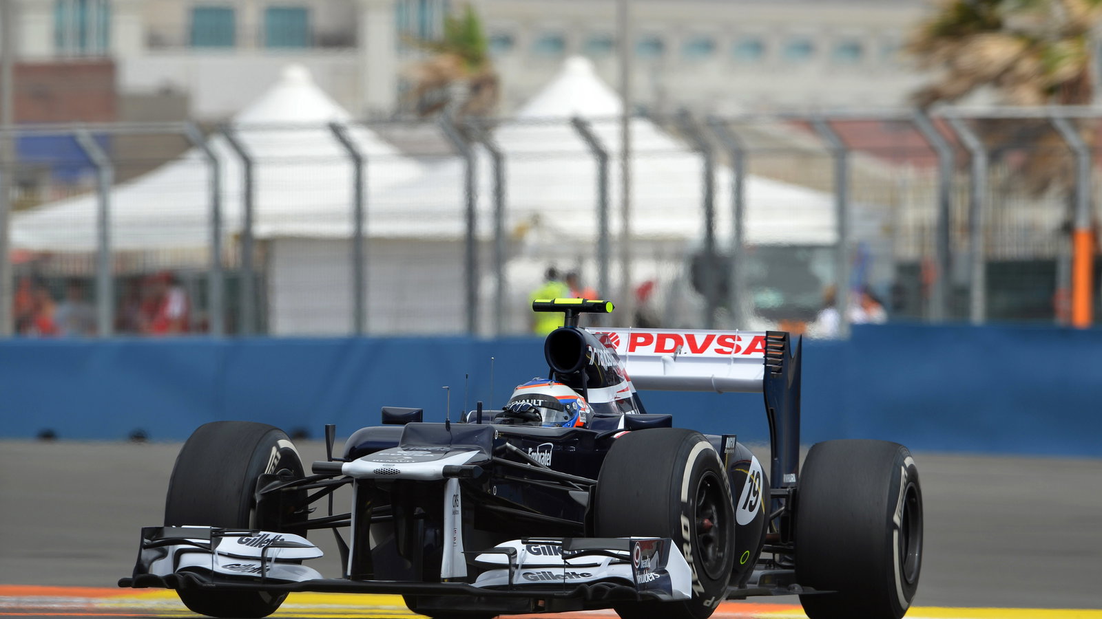 22.06.2012- Free Practice 1, Valtteri Bottas (FIN), Test Driver, Williams F1 Team