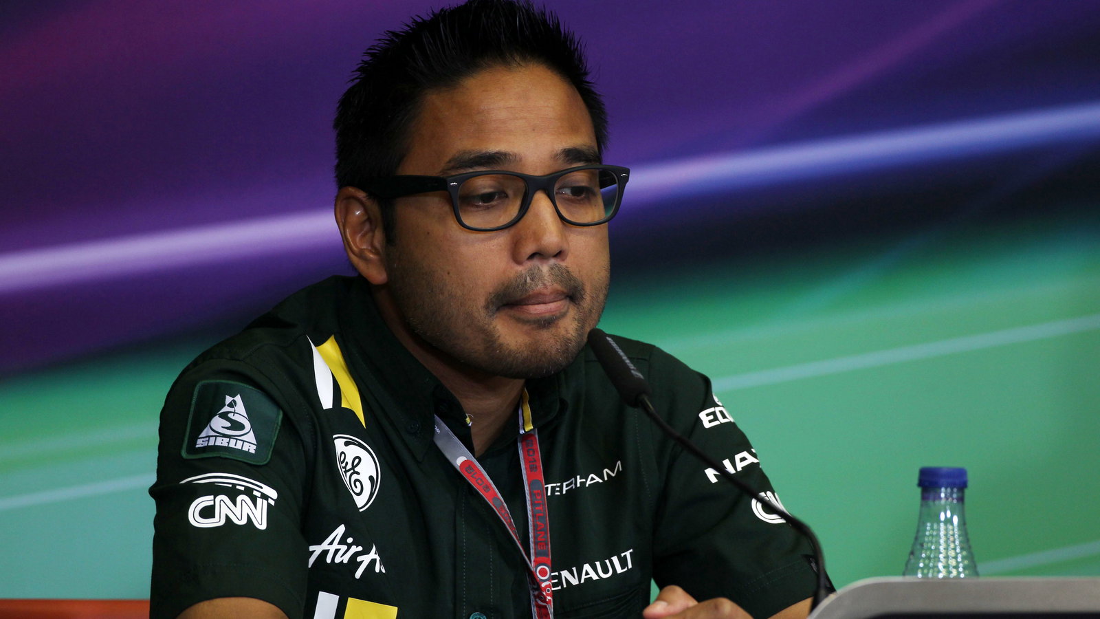 22.06.2012- Press conference, Riad Asmat (MAL) Caterham F1 Chief Executive Officer