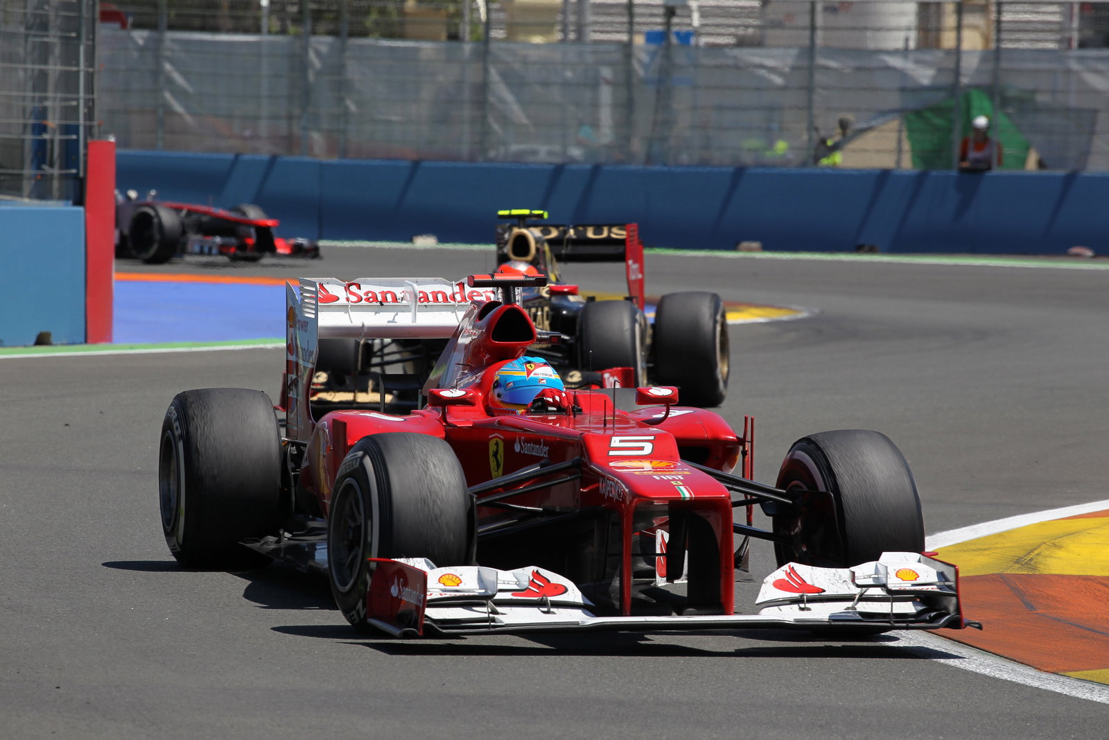 24.06.2012- Race, Fernando Alonso (ESP) Scuderia Ferrari F2012
