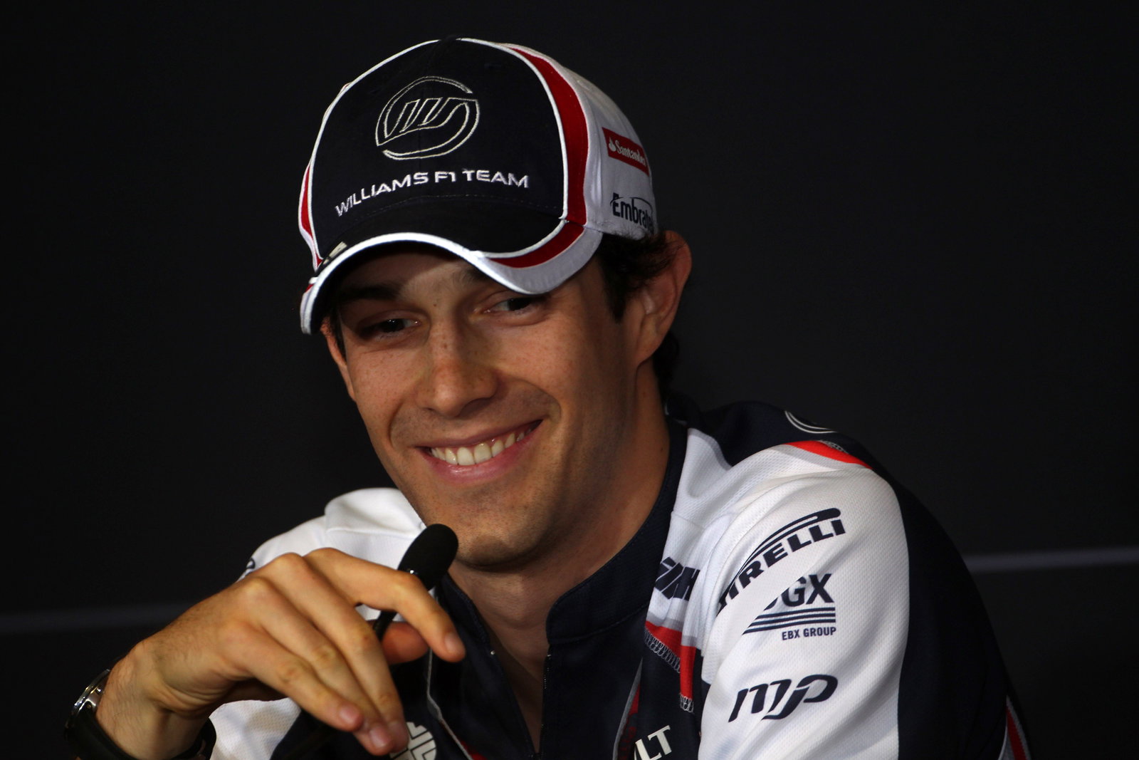 05.07.2012- Press conference, Bruno Senna (BRA) Williams F1 Team FW34