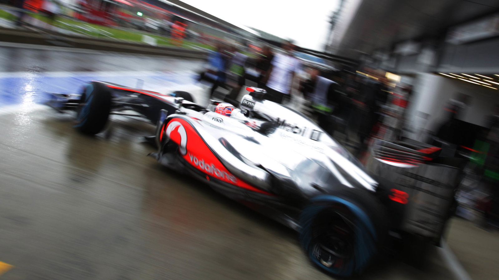 Jenson Button (GBR) McLaren Mercedes