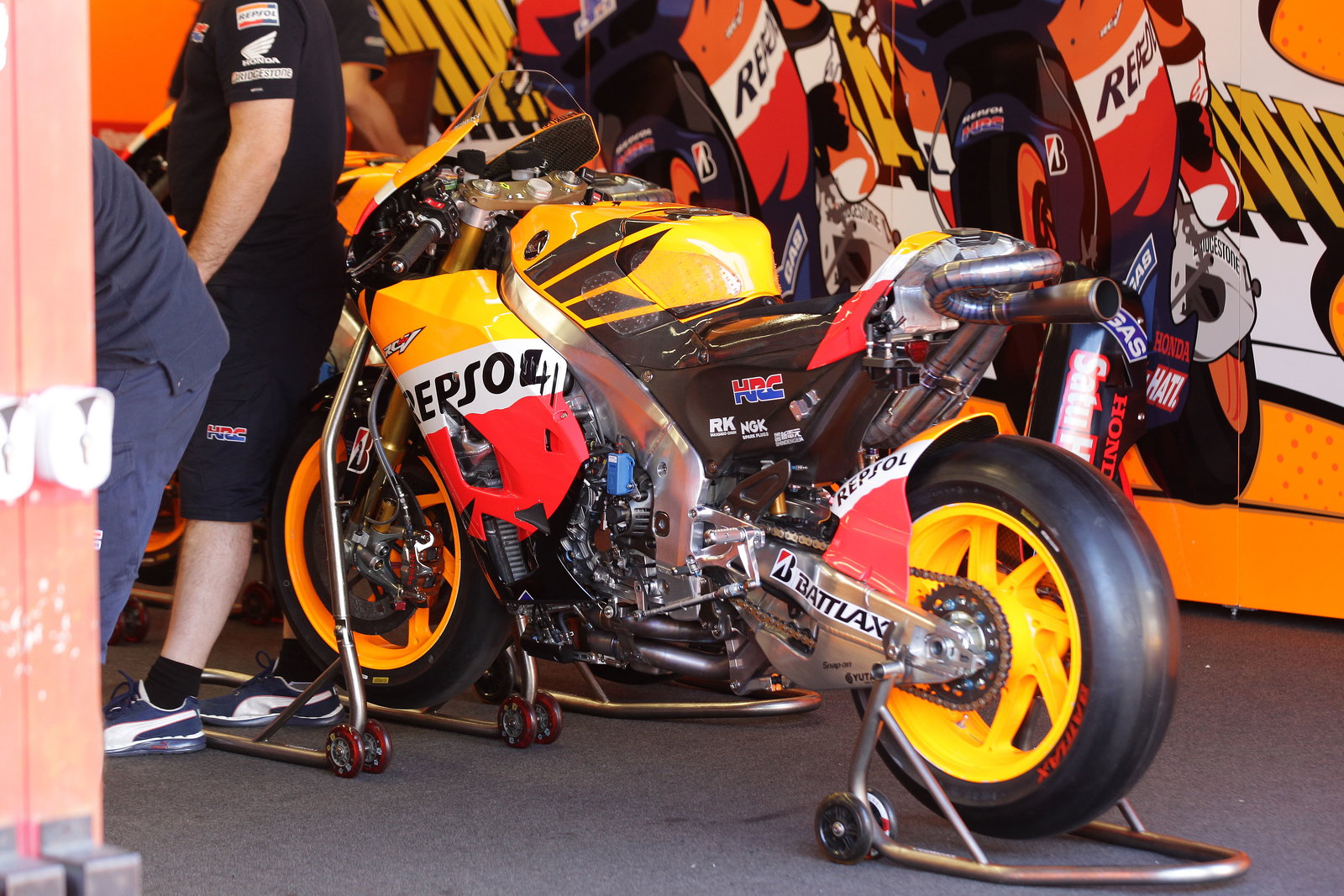 Honda, Mugello MotoGP test, 16th July 2012