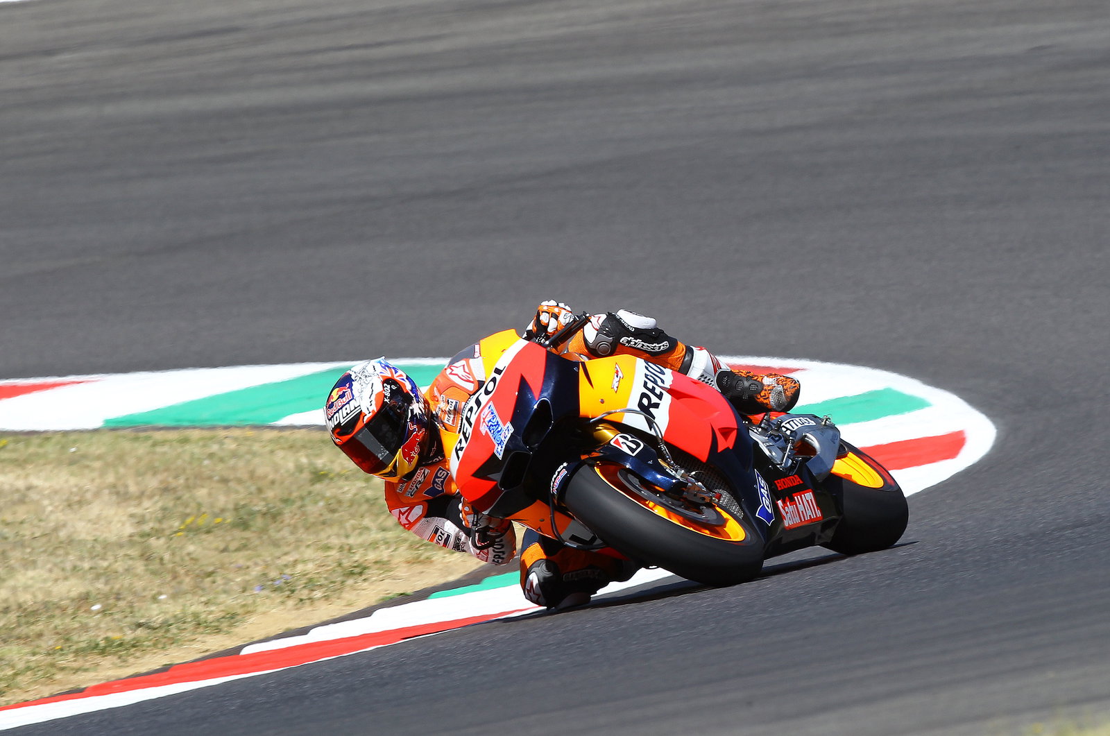 Stoner, Mugello MotoGP test, 16th July 2012